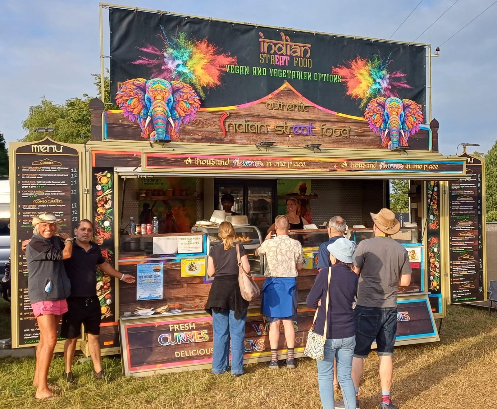 Boz - A proper character - Founder of off the Tracks Festival.